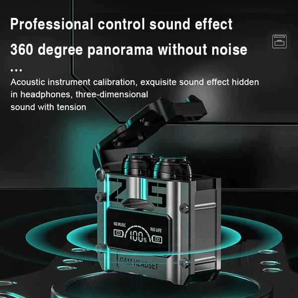 M25 Bluetooth Earbuds With Power-bank For Apple & Android