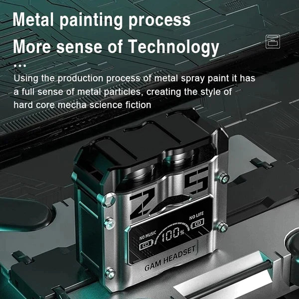 M25 Bluetooth Earbuds With Power-bank For Apple & Android