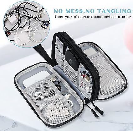 Travel Cable Organizer Bag Electronic Storage