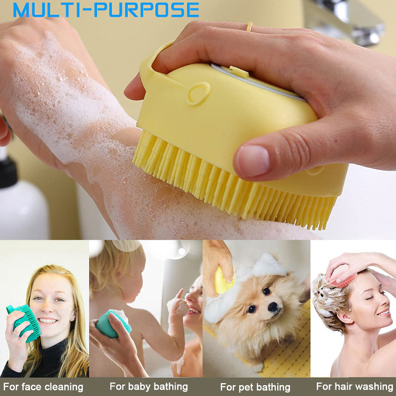 FlexiClean Silicon Bath Scrubber