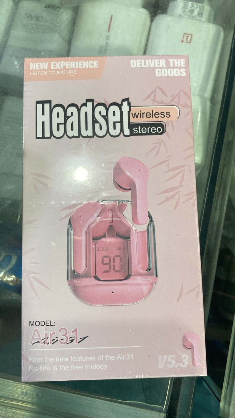 Air A31🔥Transparent Earbuds🎧